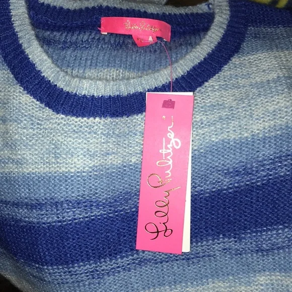Lilly Pulitzer Elannie Ombre Striped Sweater NWT - Picture 3 of 6